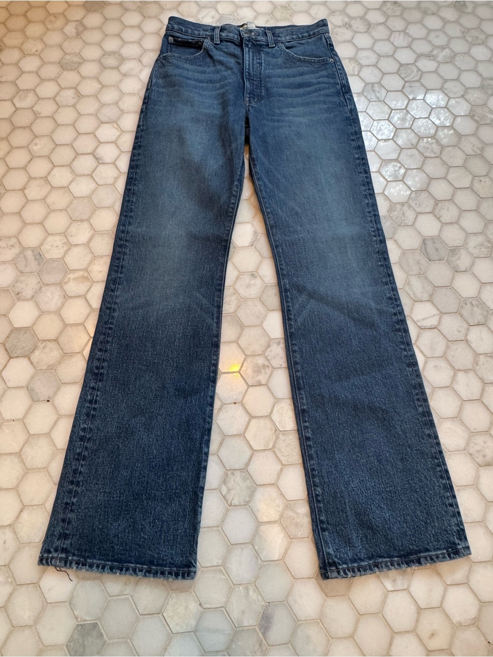 Madewell Relaxed Bootcut Jeans – Size 27 – Medium Wash